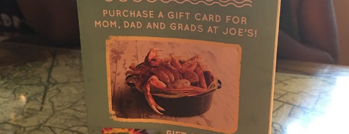 Joe's Crab Shack is one of food spots.