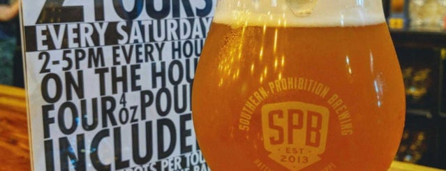 Southern Prohibition Brewery is one of The Best of Hattiesburg Area.
