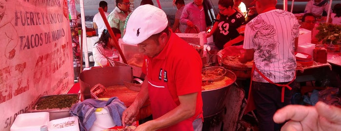 Tacos El Cuñado is one of สถานที่ที่ Abraham ถูกใจ.