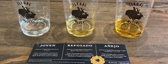 Ilegal Mezcal is one of NYC Drinks.