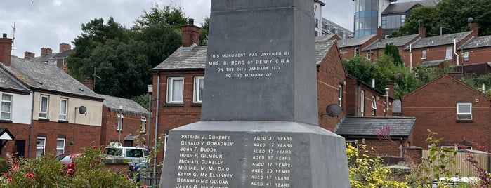 Bloody Sunday Memorial is one of Roadtrip / Ireland.
