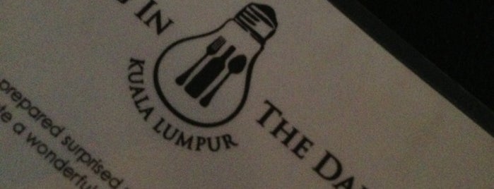 Dining In The Dark KL is one of KL Food.