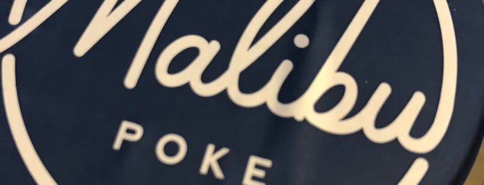 Malibu Poke is one of Locais curtidos por Werner.