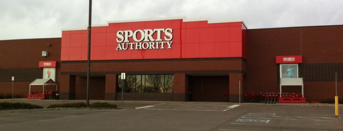 Sports Authority is one of Andy’s Liked Places.