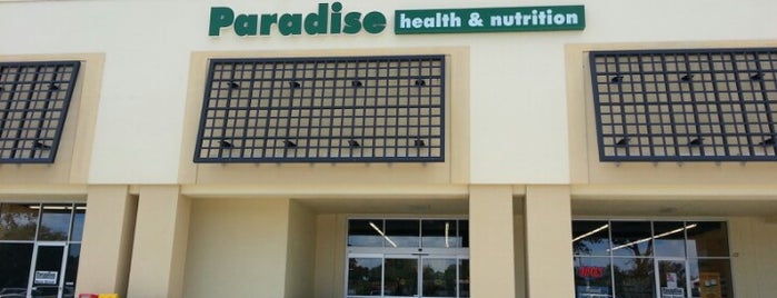 Paradise Health & Nutrition is one of Lieux qui ont plu à Pamela.