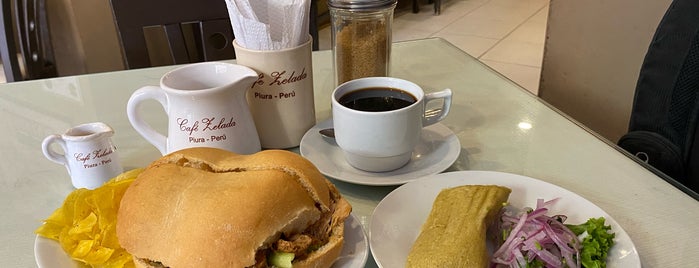 Café Zelada is one of Huariques @Piura.