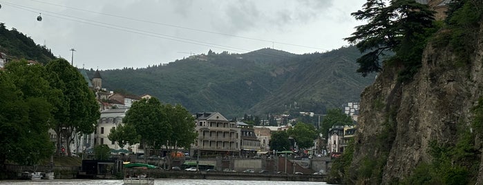 Mtkvari (Kura) | მტკვარი is one of Tbilisi.