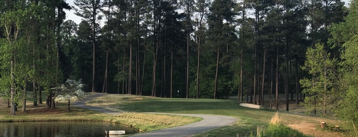 Jamestown Park Golf Course is one of Tempat yang Disukai Allan.