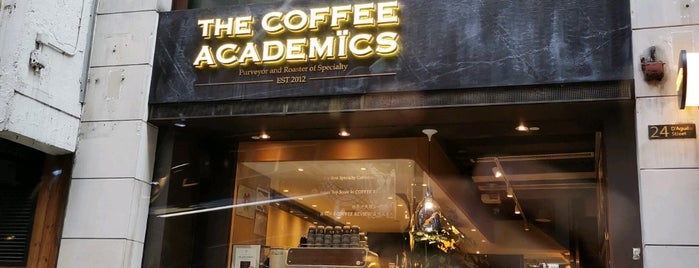 The Coffee Academics is one of Lugares favoritos de Susanna.