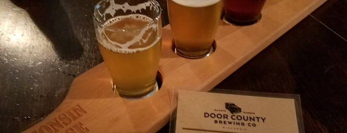 Door County Brewing Company is one of Wisconsin.