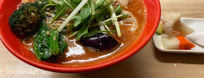 トマト麺 Vegie is one of 食.