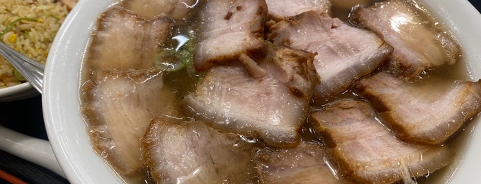 喜多方ラーメン坂内小法師 水沢店 is one of ラーメン 行きたい.