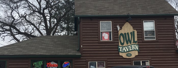 The Owl Tavern is one of Lake week - Wisco.