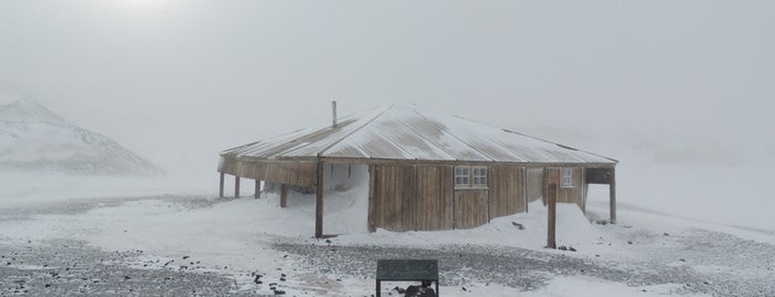 Scott's Discovery Hut is one of Antarctica.