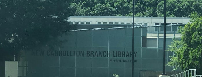 New Carrollton Branch Library is one of Metropolitan DC Libraries.