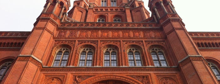 Rotes Rathaus is one of Berlin.