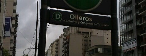 Estación Olleros [Línea D] is one of Tempat yang Disukai Luis.