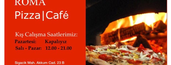 Roma Pizza & Cafe is one of Urla-Seferihisar-Sığacık.