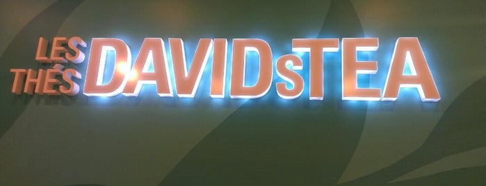 DAVIDsTEA is one of Visitados.