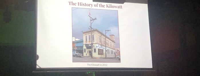 Kilowatt Bar is one of 20 Divey Shitholes SF.