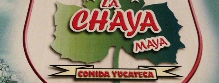 La Chaya Maya is one of Mérida.