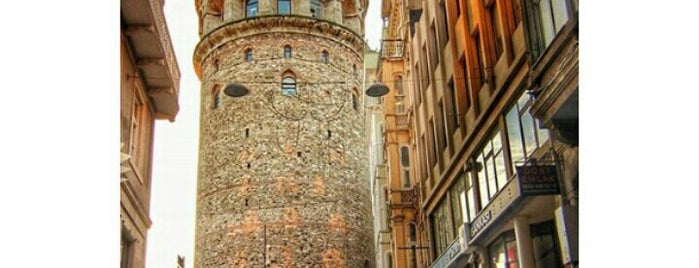 Galata Tower is one of ISTAMBUL.