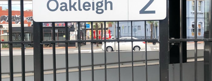 Oakleigh Station is one of Manix's train journeys.