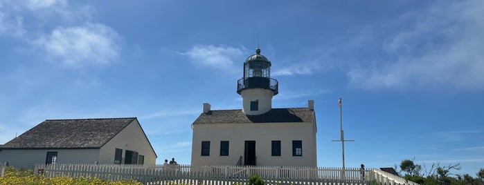 Old Point Loma Lighthouse is one of Cali.