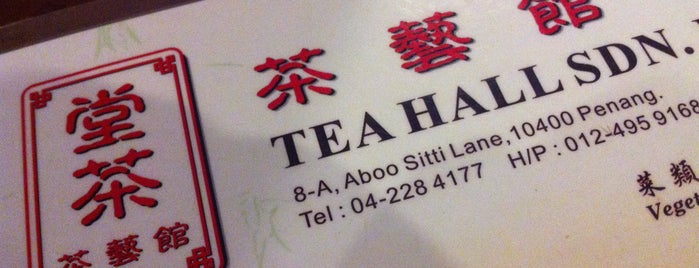 tea hall is one of Malaysia.