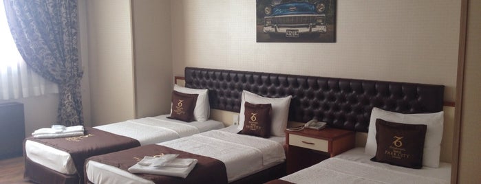 Oğlakcıoğlu Park City Hotel is one of EGETOUR Car Hire 님이 좋아한 장소.