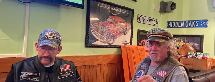 Quaker Steak & Lube® is one of Mike likes:.