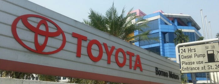 Toyota Service Centre (Borneo Motors) is one of Once a while..