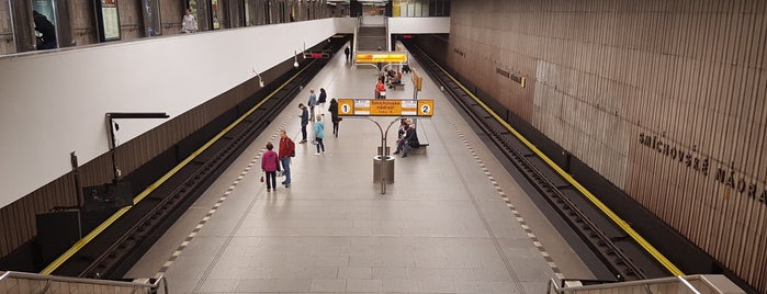 Metro =B= Smíchov Station is one of OpenCard validátory.