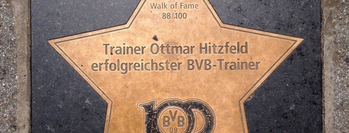 BVB Walk of Fame #88 Trainer Ottmar Hitzfeld erfolgreichster BVB-Trainer is one of BVB Walk of Fame.