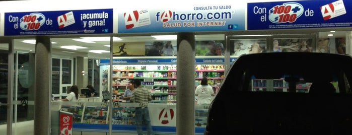 Farmacias del Ahorro is one of Tempat yang Disukai Soni.
