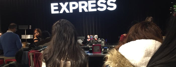 Express is one of Queens Center Mall.