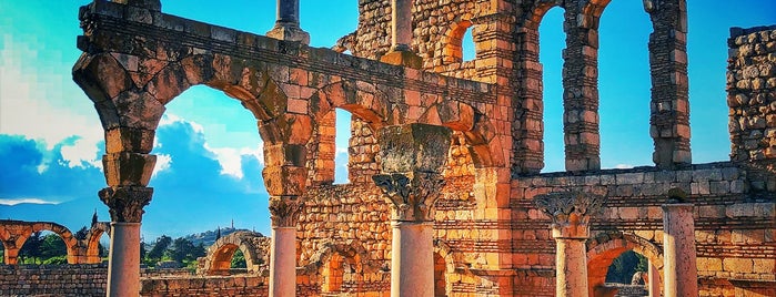 Anjar is one of Discover Lebanon.