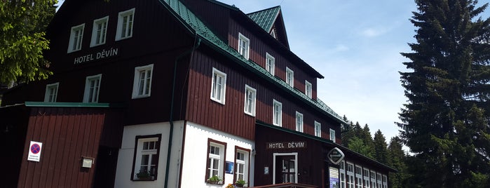 Hotel Děvín is one of Janské Lázně.