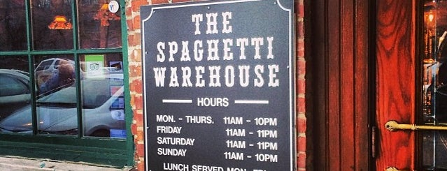 Spaghetti Warehouse is one of dinner.