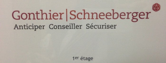 Gonthier & Schneeberger SA, Yverdon-les-Bains is one of Lieu de travail.