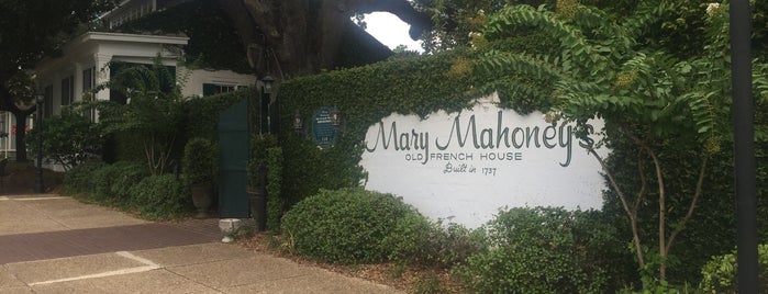Mary Mahoney's Old French House is one of Gulf Coast.
