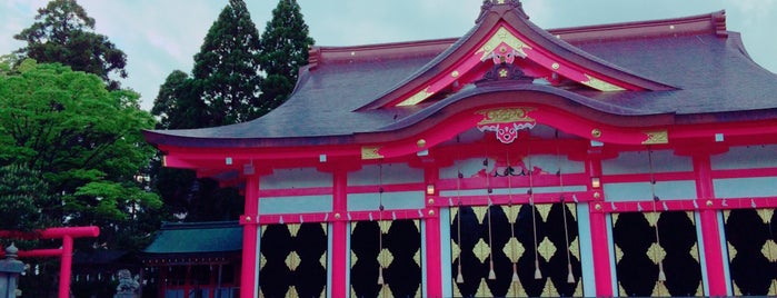 富山県富山市の神社