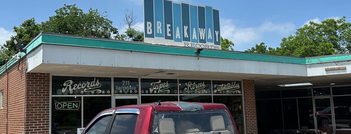 Breakaway Records is one of Austin.