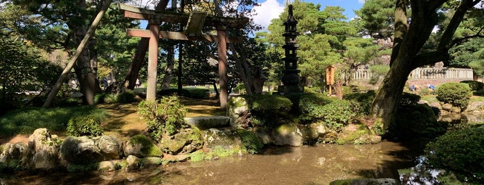 鶺鴒島 is one of 兼六園(Kenroku-en Garden).