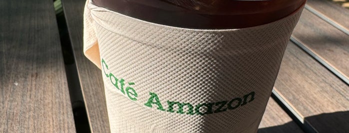 Café Amazon is one of Petrol Station.
