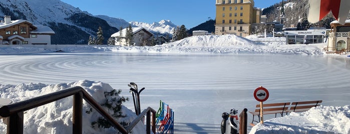 Kulm Ice Rink is one of St. Moritz, SWI.