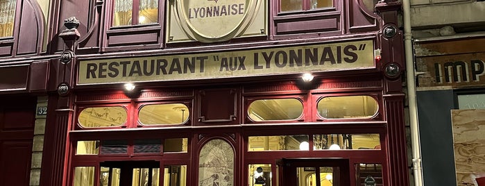 Aux Lyonnais is one of tskno's World Restaurants list.