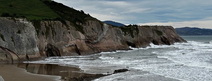 Playa de Zumaia is one of Spain.
