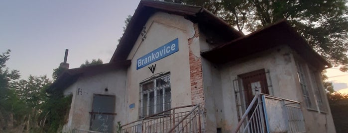 Železniční zastávka Brankovice is one of Železniční stanice ČR: A-C (1/14).