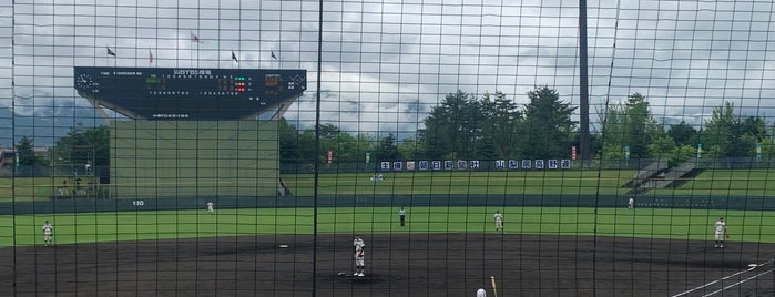 山日YBS球場 is one of Baseball Stadium.